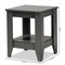 Baxton Studio Audra Modern and Contemporary Grey Finished Wood Living Room End Table 174-10990-Zoro - alternate 5